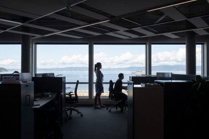 Powerhouse Brattørkaia sustainable office building in Tronheim by Snøhetta