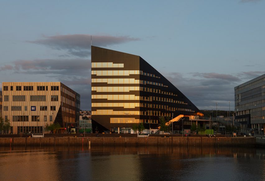 Powerhouse Brattørkaia office building in Tronheim by Snøhetta