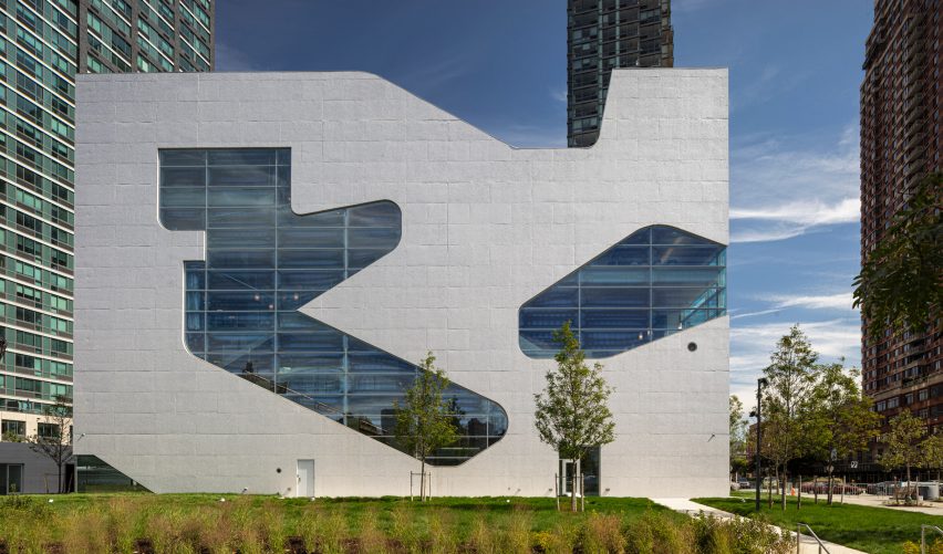 Queens Library at Hunter's Point by Steven Holl Architects
