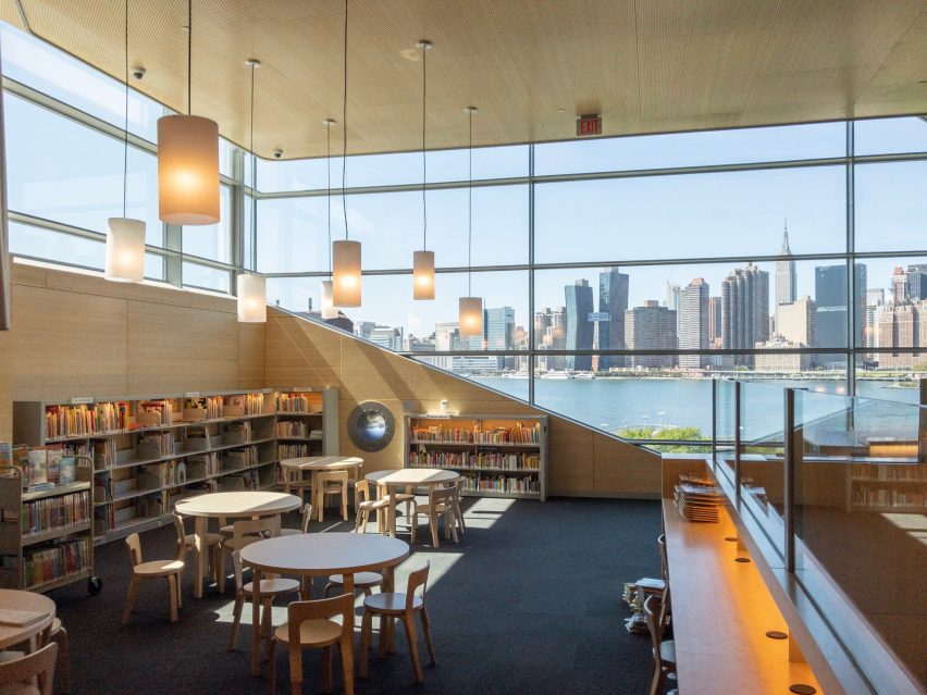 Queens Library at Hunter's Point by Steven Holl Architects