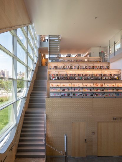 Queens Library at Hunter's Point by Steven Holl Architects