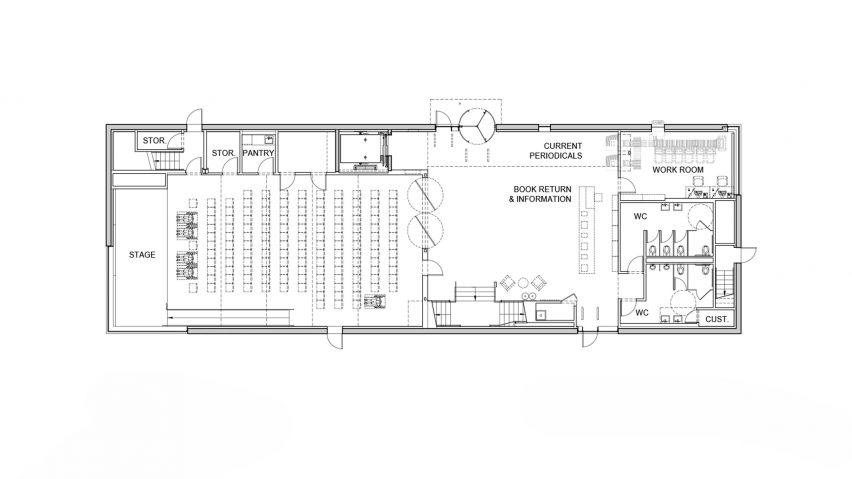 Queens Library at Hunter's Point by Steven Holl Architects