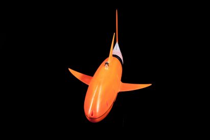Fastest swimming robotic fish by Sander van den Berg at TU Delft