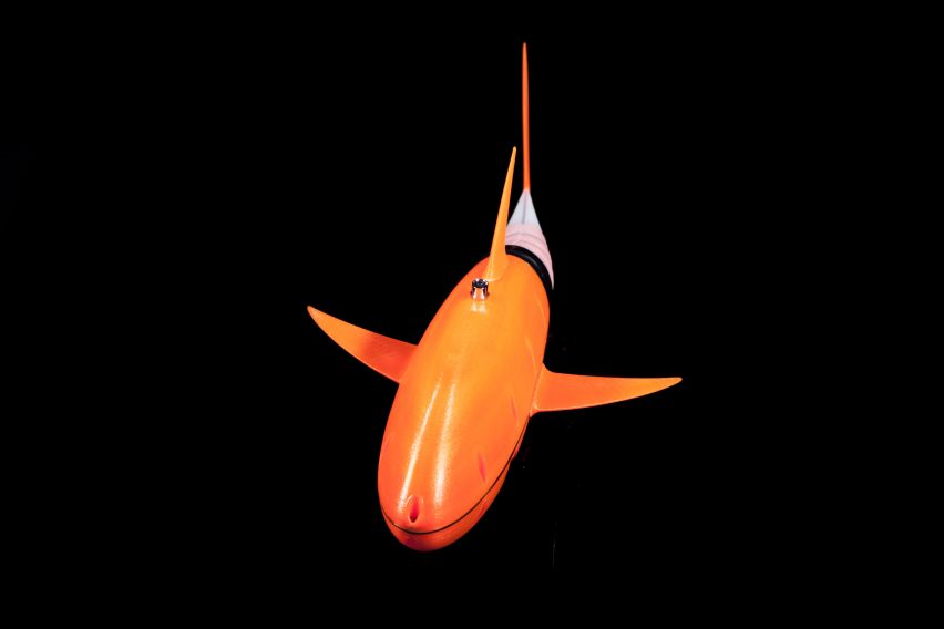 Fastest swimming robotic fish by Sander van den Berg at TU Delft