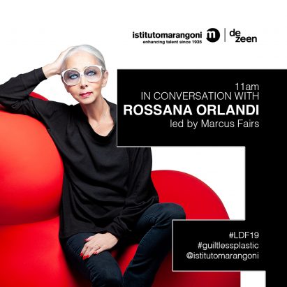 Watch our talk with Rossana Orlandi from Istituto Marangoni London