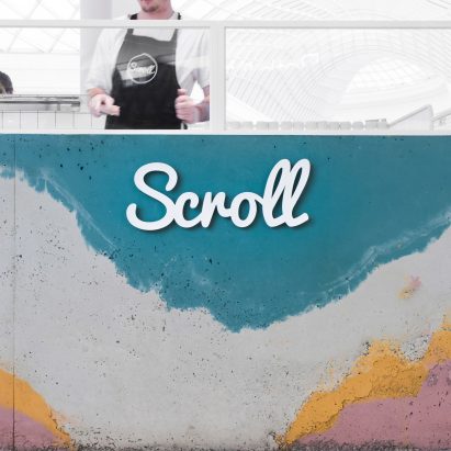 Scroll ice cream stand by One Design Office and Studio Twocan