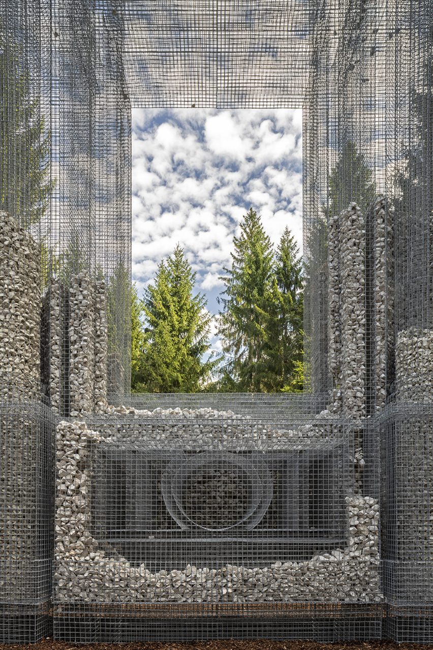 Simbiosi by Edoardo Tresoldi in Arte Sella
