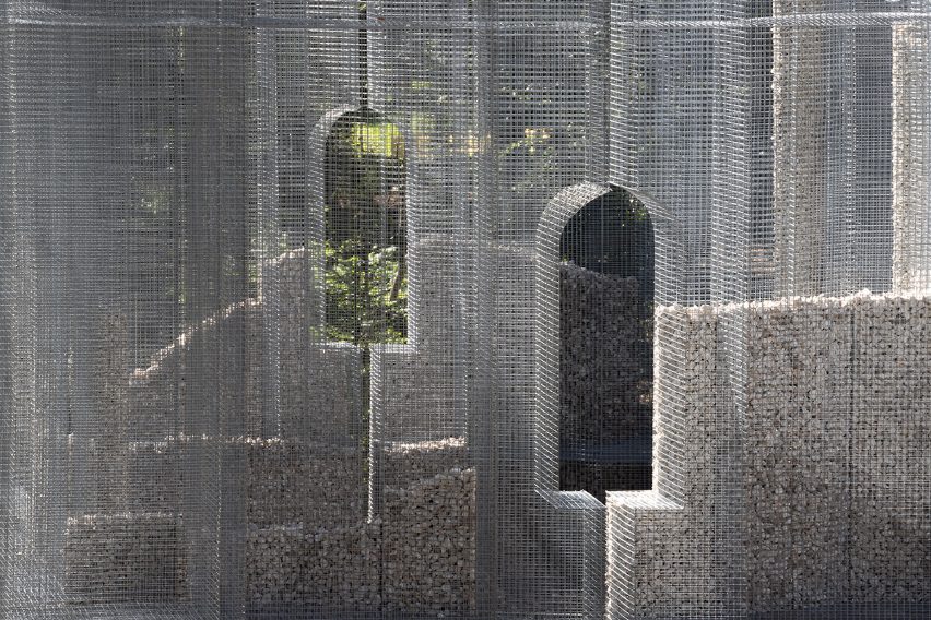 Simbiosi by Edoardo Tresoldi in Arte Sella