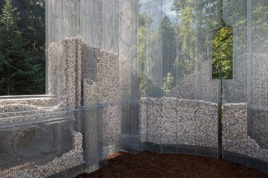 Simbiosi by Edoardo Tresoldi in Arte Sella