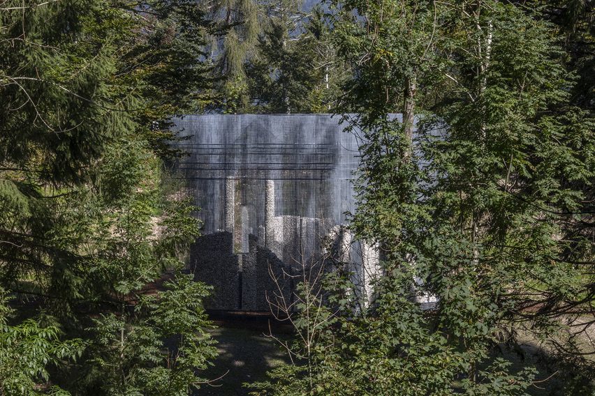 Simbiosi by Edoardo Tresoldi in Arte Sella