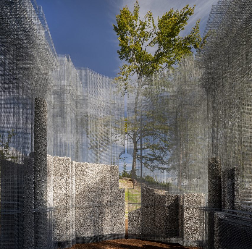 Simbiosi by Edoardo Tresoldi in Arte Sella