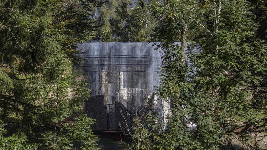Simbiosi by Edoardo Tresoldi in Arte Sella