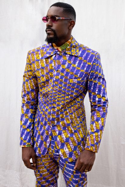 Bubble Block Wax by Simone Post and Atto Tetteh for Vlisco