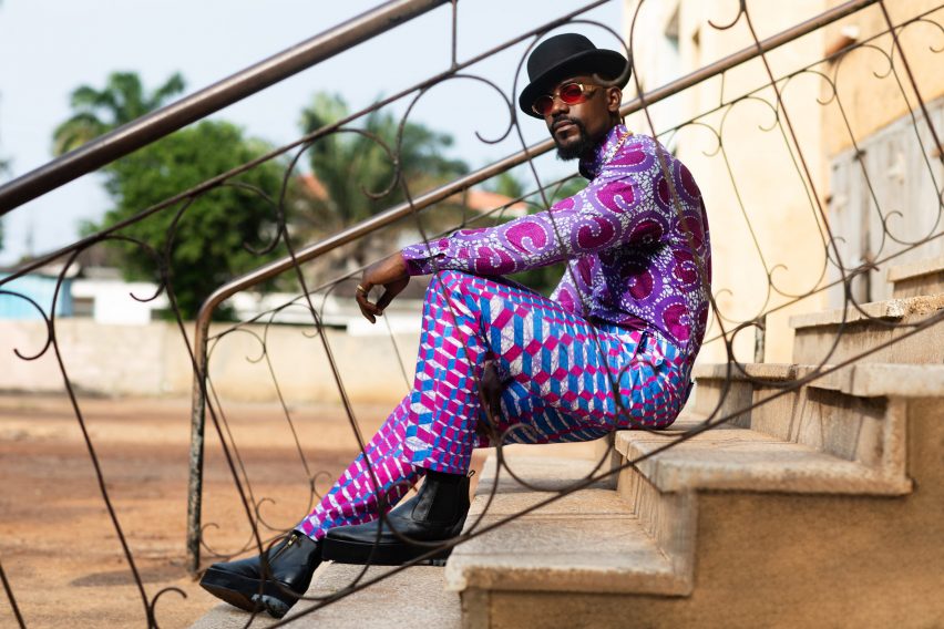 Bubble Block Wax by Simone Post and Atto Tetteh for Vlisco