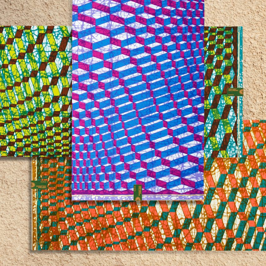 Bubble Block Wax by Simone Post for Vlisco