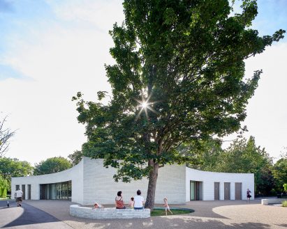 Southwark Park Pavilion by Bell Phillips Architects in London