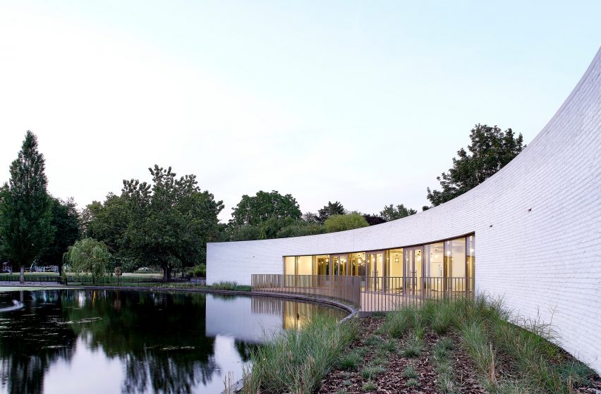 Southwark Park Pavilion by Bell Phillips Architects in London