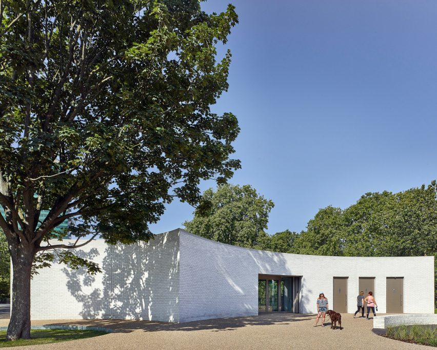 Southwark Park Pavilion by Bell Phillips Architects in London