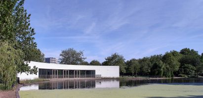 Southwark Park Pavilion by Bell Phillips Architects in London
