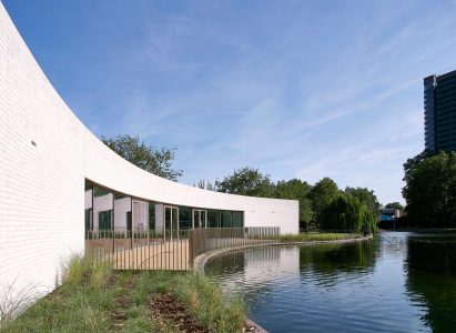 Southwark Park Pavilion by Bell Phillips Architects in London