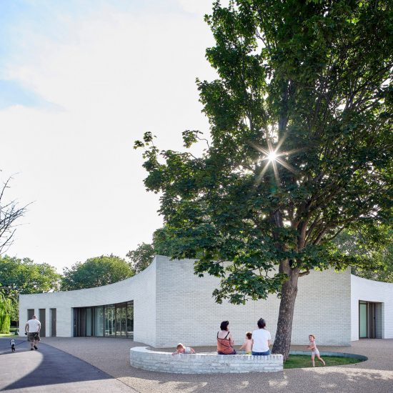 Southwark Park Pavilion by Bell Phillips Architects in London