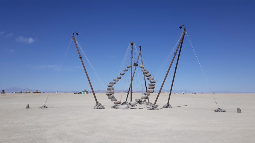 Stone 27 installation at Burning Man 2019 by Benjamin Langholz