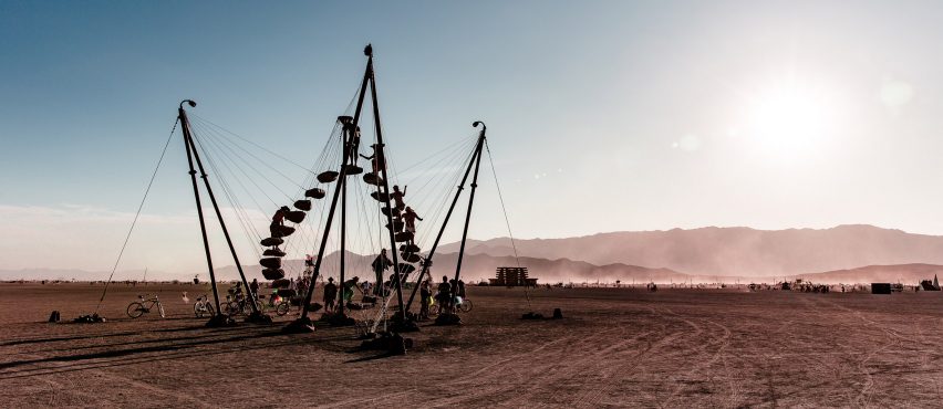 Stone 27 installation at Burning Man 2019 by Benjamin Langholz