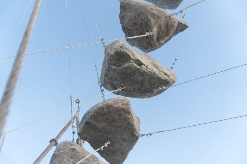 Stone 27 installation at Burning Man 2019 by Benjamin Langholz