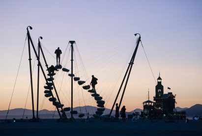 Stone 27 installation at Burning Man 2019 by Benjamin Langholz