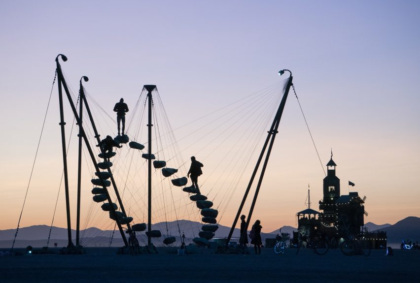 Stone 27 installation at Burning Man 2019 by Benjamin Langholz