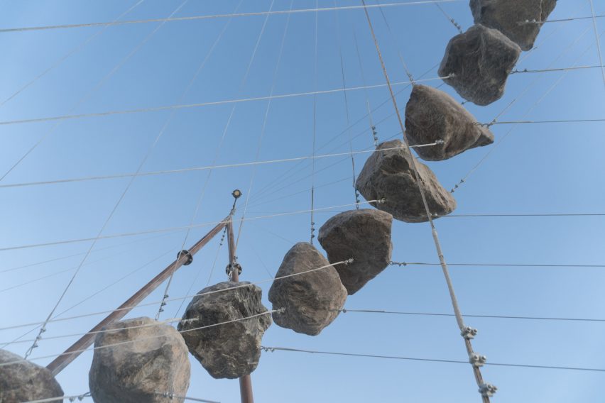 Stone 27 installation at Burning Man 2019 by Benjamin Langholz