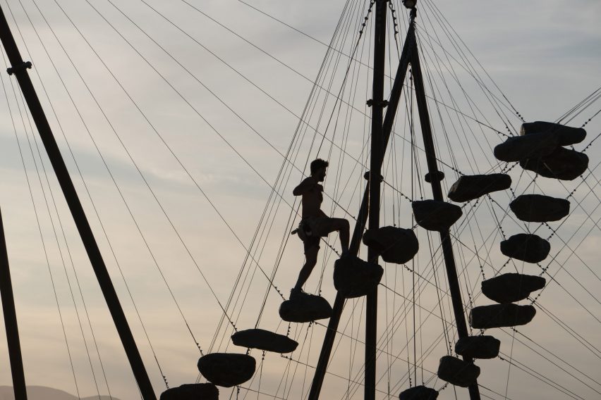 Stone 27 installation at Burning Man 2019 by Benjamin Langholz