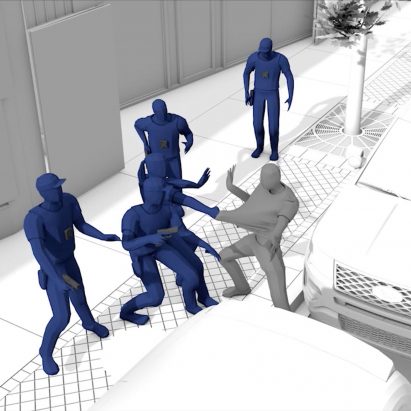 The Killing of Harith Augustus by Forensic Architecture and Invisible Institute at Chicago Architecture Biennial