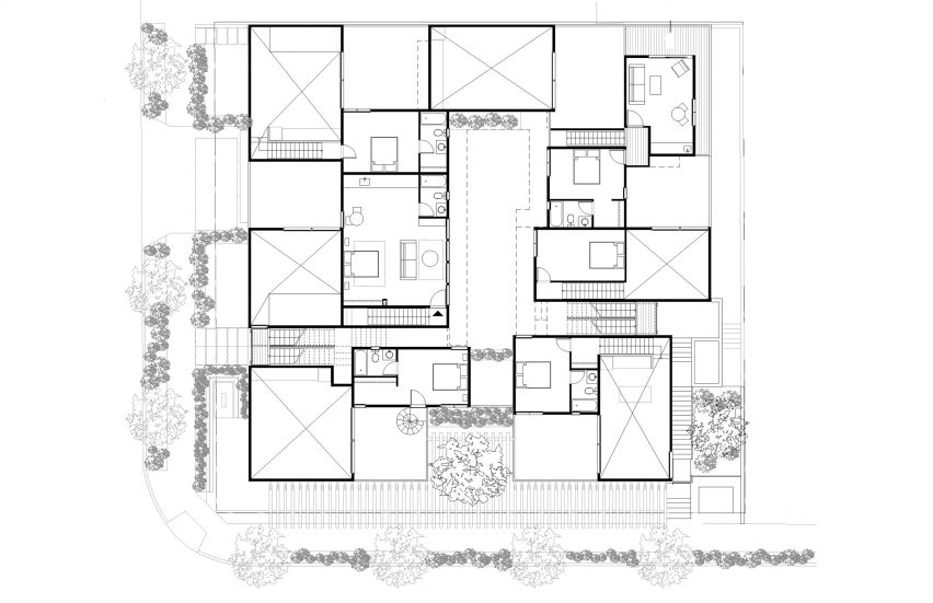 The Louisiana and Louisiana Purchase by Jeff Svitak Second Floor Plan