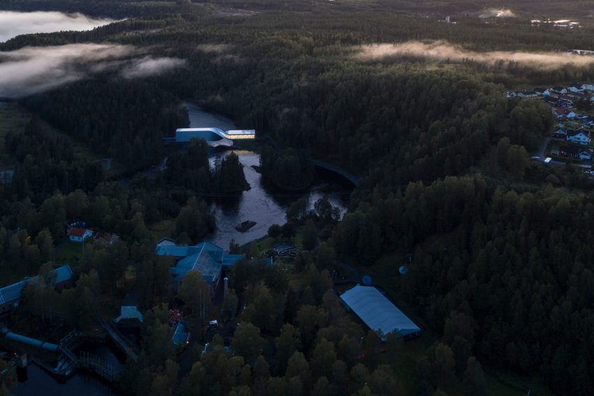 The Twist art gallery at Kistefos sculpture park in Norway, by BIG