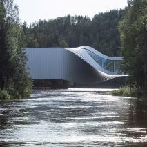 The Twist art gallery at Kistefos sculpture park in Norway, by BIG