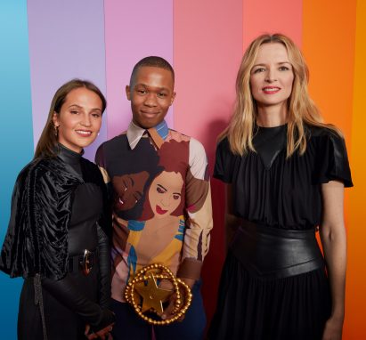Winner of Grand Prize Thebe Magugu at LVMH 2019