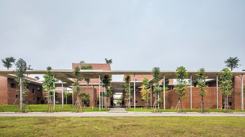 Viettel Academy Education Centre by Vo Trang Nghia Architects
