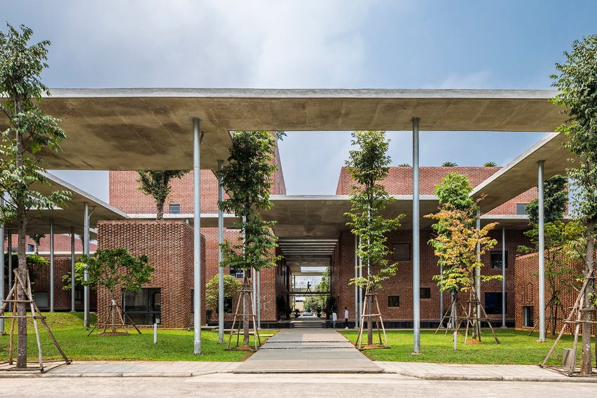 Viettel Academy Education Centre by Vo Trang Nghia Architects