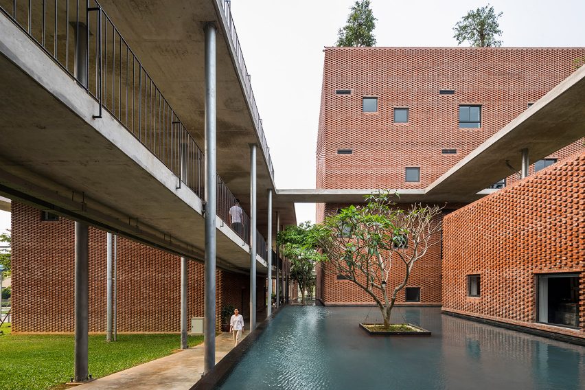 Viettel Academy Education Centre by Vo Trang Nghia Architects
