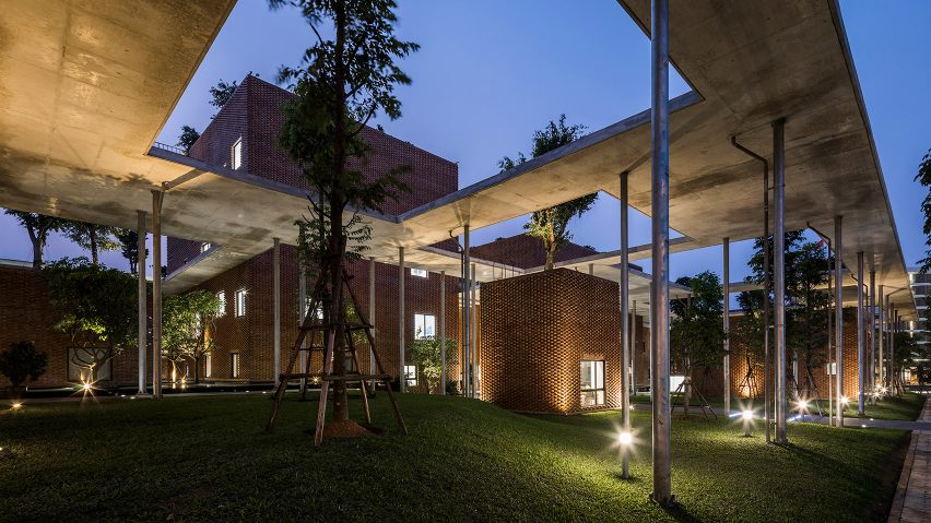 Viettel Academy Education Centre by Vo Trang Nghia Architects