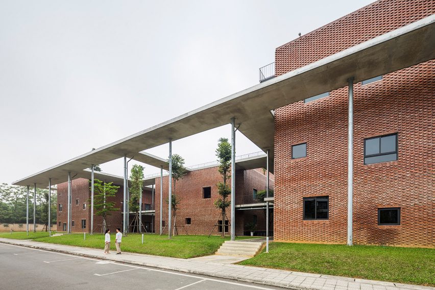 Viettel Academy Education Centre by Vo Trang Nghia Architects