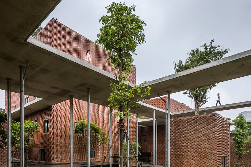 Viettel Academy Education Centre by Vo Trang Nghia Architects