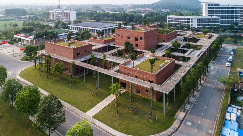 Viettel Academy Education Centre by Vo Trang Nghia Architects