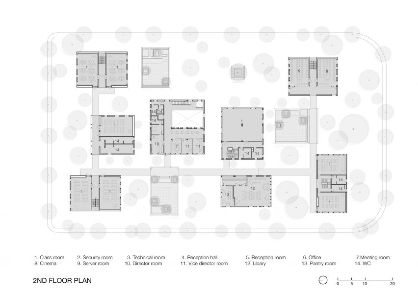 Viettel Academy Education Centre by Vo Trang Nghia Architects