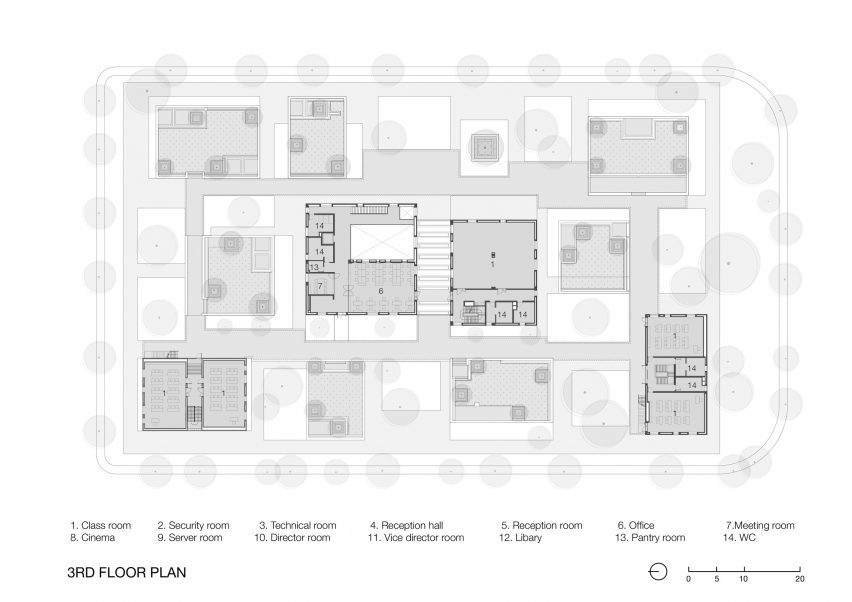 Viettel Academy Education Centre by Vo Trang Nghia Architects