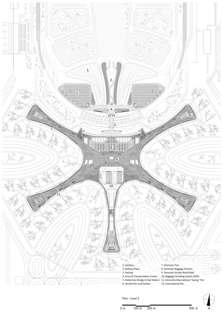 Beijing Daxing International Airport by Zaha Hadid Architects