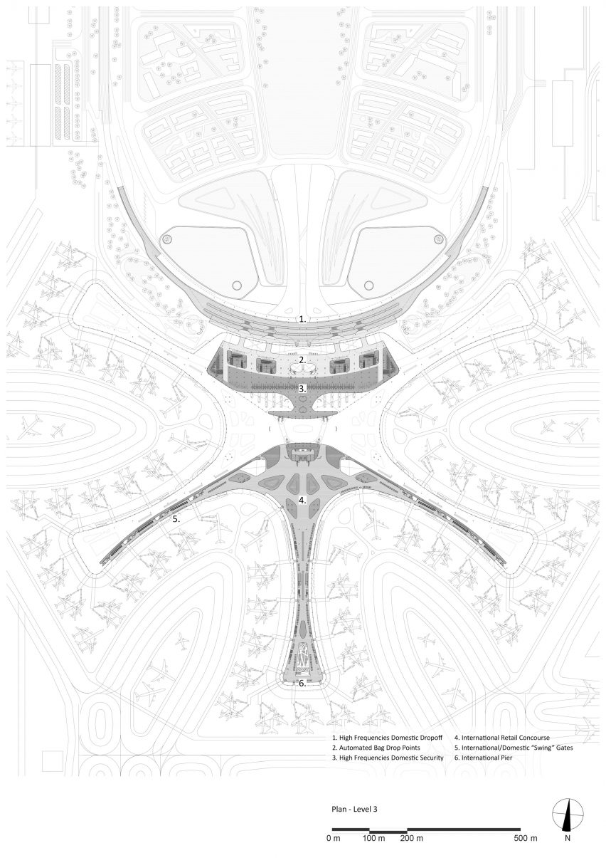 Beijing Daxing International Airport by Zaha Hadid Architects