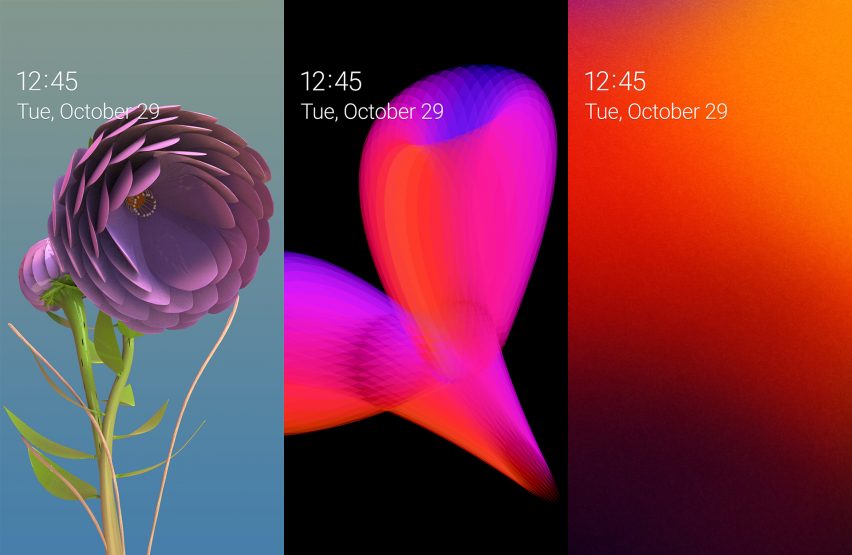 Samsung Mobile Design Competition wallpapers top three