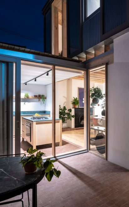 Courtyard of Arklow Villa III by Douglas & Company
